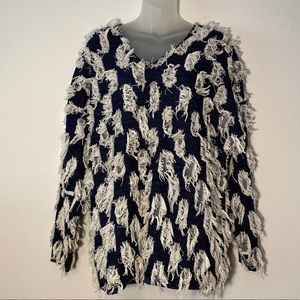 David Brett • Oversized Shaggy Vintage Sweater